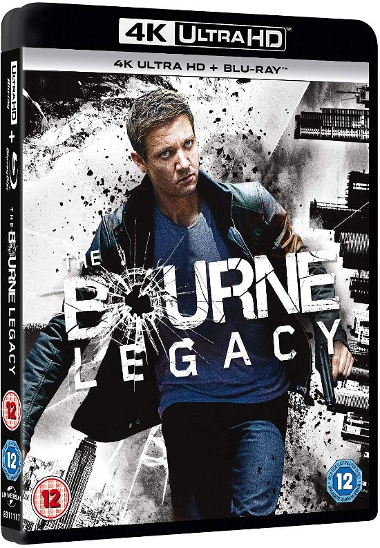 Cover for The Bourne Legacy (4k Blu-ray) · Bourne - The Bourne Legacy (4K UHD Blu-ray) (2016)