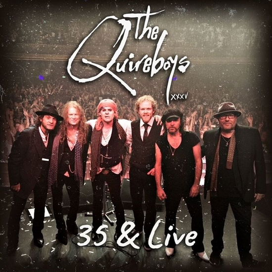 Cover for The Quireboys · 35 and Live (DVD) (2024)