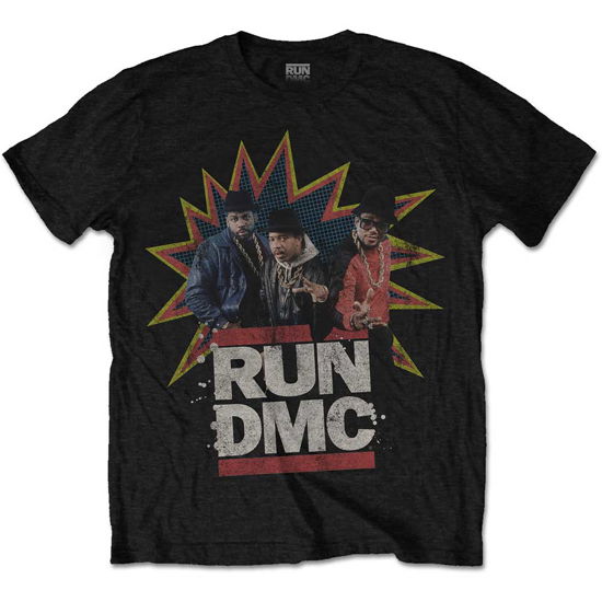 Run DMC Unisex T-Shirt: POW! - Run DMC - Koopwaar -  - 5056170648677 - 