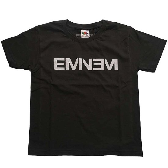 Eminem Kids T-Shirt: Logo (3-4 Years) - Eminem - Merchandise -  - 5056561008677 - 