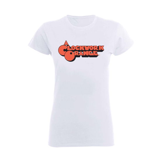 Logo (T-Shirt, Girlie Womens: 10, White) - Clockwork Orange a - Produtos - PHD - 5057245804677 - 16 de outubro de 2017