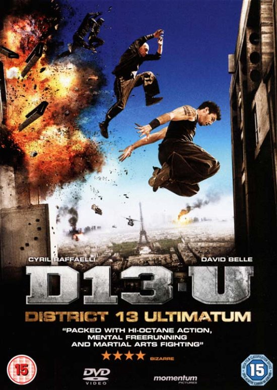 Cover for District 13 - Ultimatum · D13-U District 13 Ultimatum (DVD) (2009)