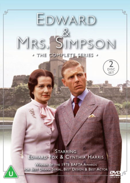 Cover for Edward and Mrs Simpson Complete · Edward And Mrs Simpson: The Complete Series (DVD) (2024)