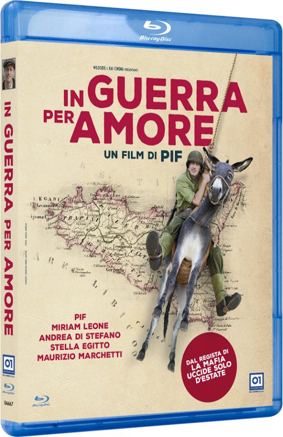 Cover for Andrea Di Stefano,stella Egitto,miriam Leone,aurora Quattrocchi · In Guerra Per Amore (Blu-ray) (2017)