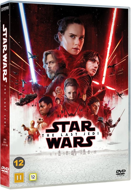 Cover for Star Wars · Star Wars: Episode 8 -  The Last Jedi (DVD) (2018)