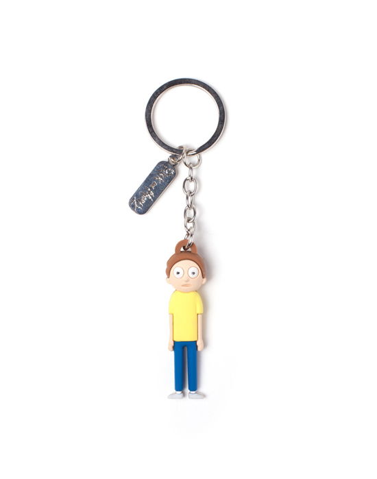 Rick & Morty - Morty 3d Rubber Keychain - Rick & Morty - Fanituote -  - 8718526089677 - 