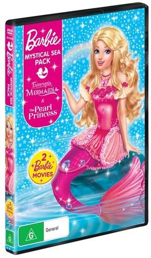 Cover for N/a · Barbie in the Pearl Princess / Barbie Mermaidia / Barbie Mystical Sea Pack (DVD) (2018)