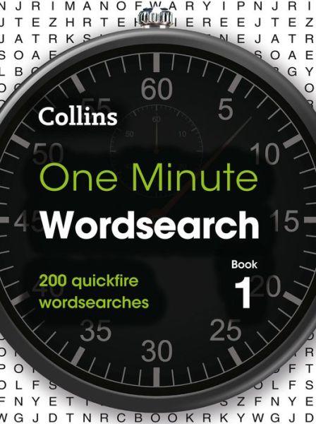 Cover for Collins Puzzles · One Minute Wordsearch Book 1: 200 Quickfire Wordsearches - Collins Wordsearches (Paperback Book) (2021)