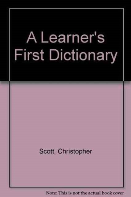 Cover for Christopher Scott · Learners First Eng Dict (Pocketbok) (1977)