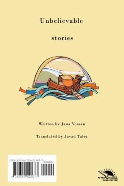 Cover for Javad Talee · Unbelievable stories (Pocketbok) (2019)
