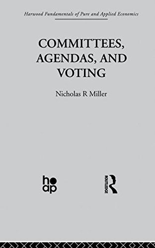 Cover for Nicholas R. Miller · Committees, Agendas and Voting (Paperback Book) (2013)