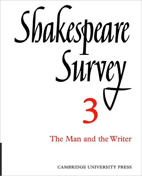 Cover for Allardyce Nicoll · Shakespeare Survey - Shakespeare Survey (Paperback Book) (2002)