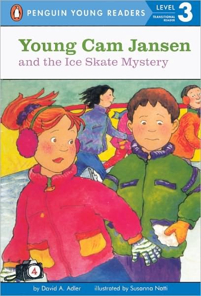 Cover for David A. Adler · Young Cam Jansen and the Ice Skate Mystery (Hardcover bog) [Turtleback School &amp; Library Binding edition] (2000)