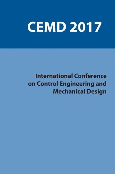 Cover for International Conference on Control Engineering (Paperback Book) (2018)