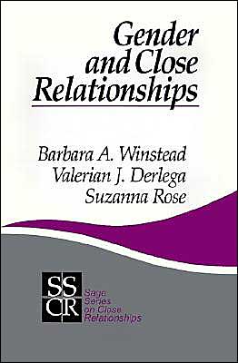 Cover for Barbara A. Winstead · Gender and Close Relationships - SAGE Series on Close Relationships (Paperback Book) (1997)