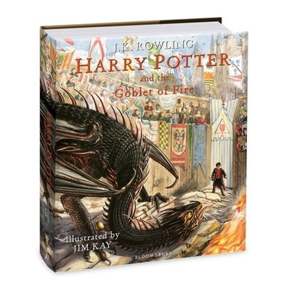 Cover for J. K. Rowling · Harry Potter and the Goblet of Fire: Illustrated Edition (Hardcover bog) (2019)