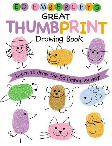 Cover for Ed Emberley · Ed Emberley's Great Thumbprint Drawing Book (Turtleback School &amp; Library Binding Edition) (Ed Emberley Drawing Books (Prebound)) (Inbunden Bok) (2005)