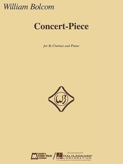 Cover for William Bolcom · Concert-Piece (Buch) (2009)