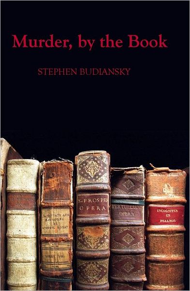 Cover for Stephen Budiansky · Murder, by the Book (Pocketbok) (2008)