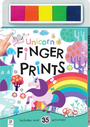 Cover for Hinkler Pty Ltd · Unicorn Finger Prints - Finger Print Art (Book) (2020)
