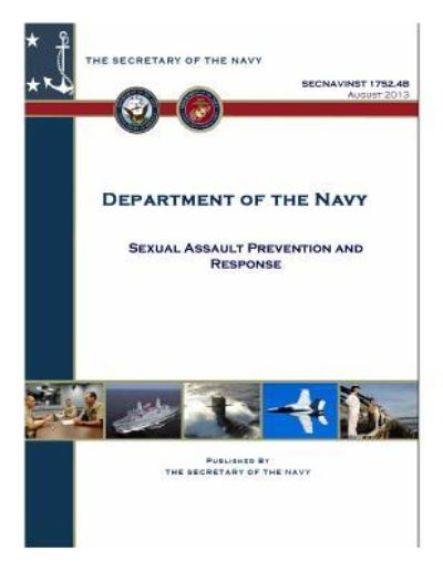 Cover for Department of the Navy · Sexual Assault Prevention and Response (Paperback Book) (2013)