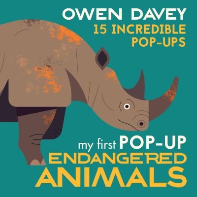 Cover for Owen Davey · My First Pop-Up Endangered Animals (Hardcover bog) (2022)