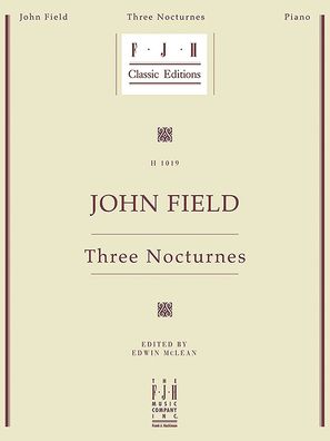 Cover for John Field · Three Nocturnes (Book) (2023)