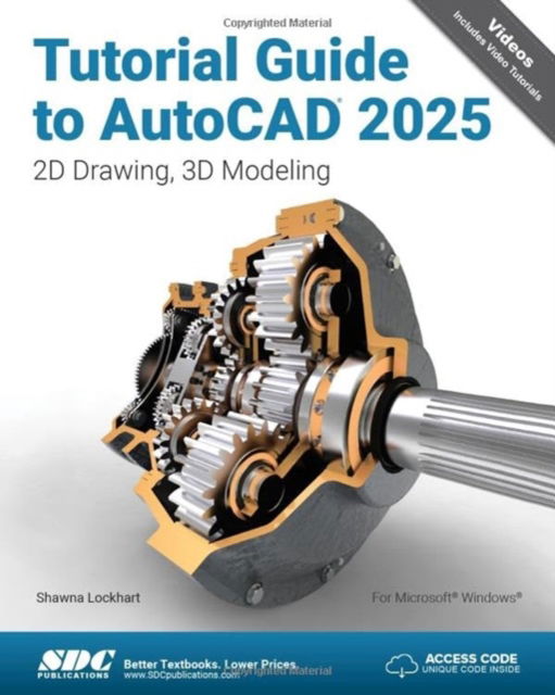 Cover for Shawna Lockhart · Tutorial Guide to AutoCAD 2025: 2D Drawing, 3D Modeling (Paperback Book) (2024)