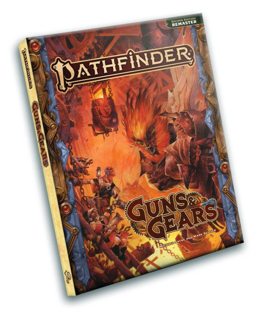 Cover for Michael Sayre · Pathfinder RPG: Guns &amp; Gears (Remastered) Pocket Edition (P2) (Paperback Book) (2025)