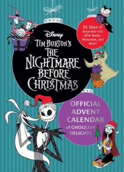 Cover for Insight Kids · The Nightmare Before Christmas: Official Advent Calendar: Ghoulish Delights: 25 Days of Surprises with Mini Books, Mementos, and More! (Book) (2021)