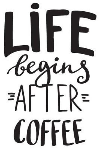 Cover for Foodietoon · Life Begins After Coffee (Paperback Book) (2019)
