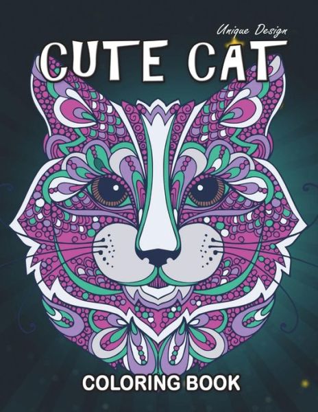 Cover for Origami Publishing · Cute Cat Coloring Book (Paperback Book) (2018)