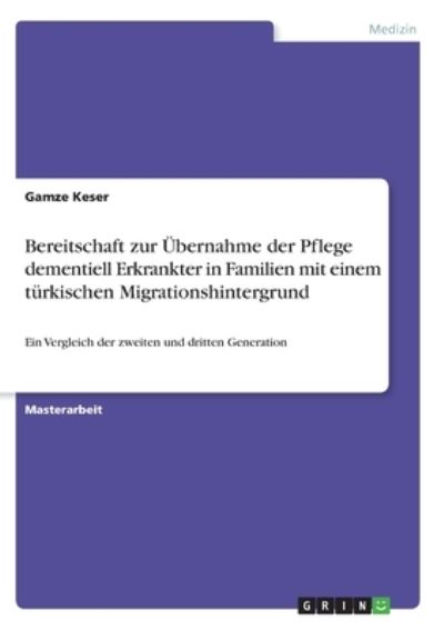 Bereitschaft zur Übernahme der Pf - Keser - Inne -  - 9783346291677 - 