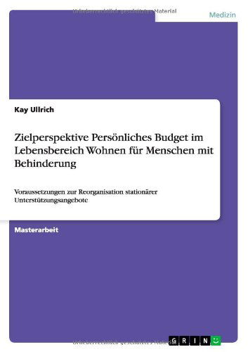 Zielperspektive Persönliches Bu - Ullrich - Books - GRIN Verlag - 9783656088677 - December 22, 2011