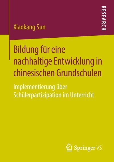Cover for Sun · Bildung für eine nachhaltige Entwic (Bok) (2018)