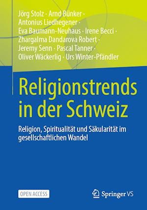 Cover for Jörg Stolz · Religionstrends Schweiz (Book) (2022)
