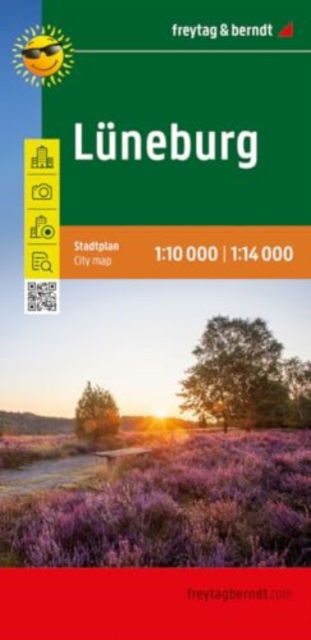 Luneburg City Map: 1:10,000 and 1:14,000 - - Livros - Freytag-Berndt - 9783707922677 - 1 de outubro de 2024
