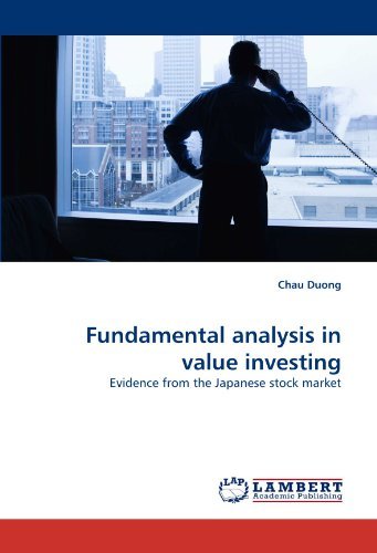 Cover for Chau Duong · Fundamental Analysis in Value Investing: Evidence from the Japanese Stock Market (Paperback Book) (2010)
