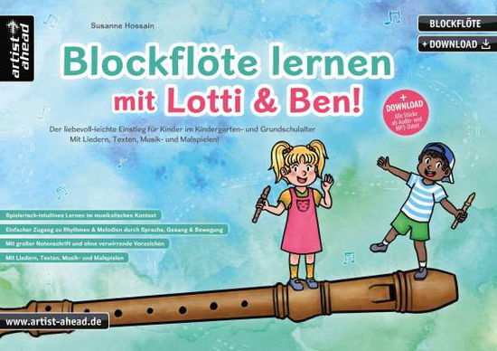 Cover for Hossain · Blockflöte lernen mit Lotti &amp; B (Book)