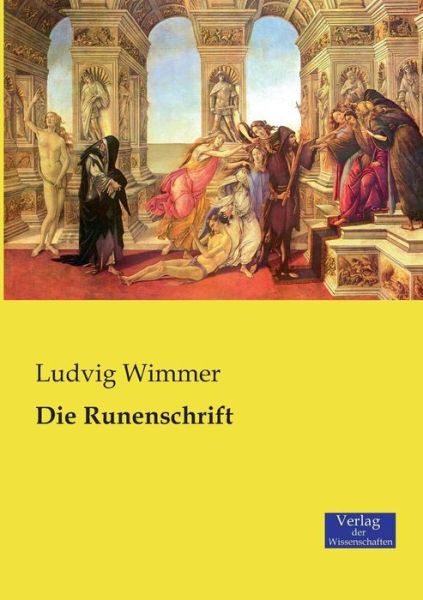 Cover for Ludvig Wimmer · Die Runenschrift (Paperback Book) (2019)