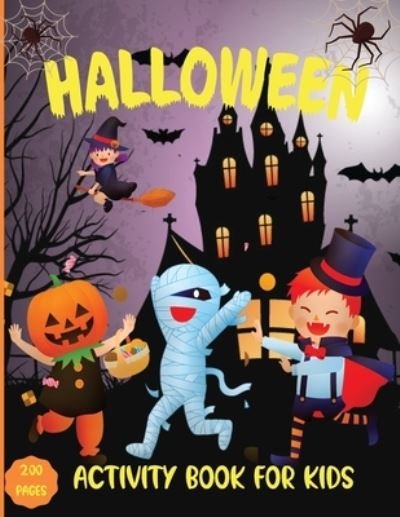 Cover for Estelle B Publishing · Halloween Activity Book for kids (Paperback Book) (2021)