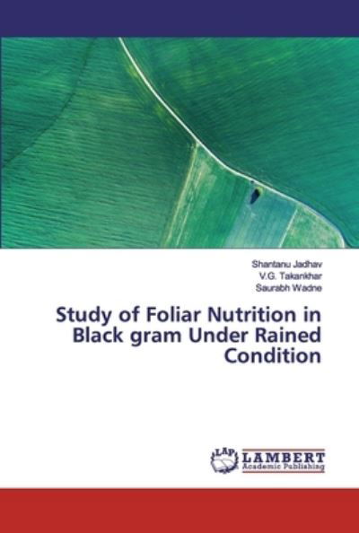 Cover for Jadhav · Study of Foliar Nutrition in Bla (Buch) (2019)