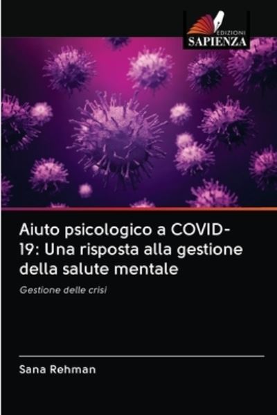 Cover for Rehman · Aiuto psicologico a COVID-19: Un (N/A) (2020)