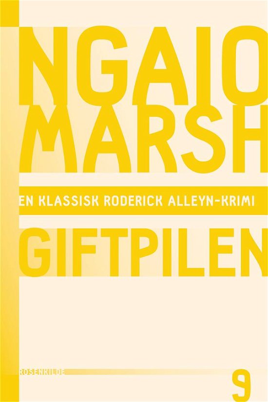 Cover for Ngaio Marsh · En klassisk Roderick Alleyn-krimi: Ngaio Marsh 9 - Giftpilen (Poketbok) [1:a utgåva] (2015)