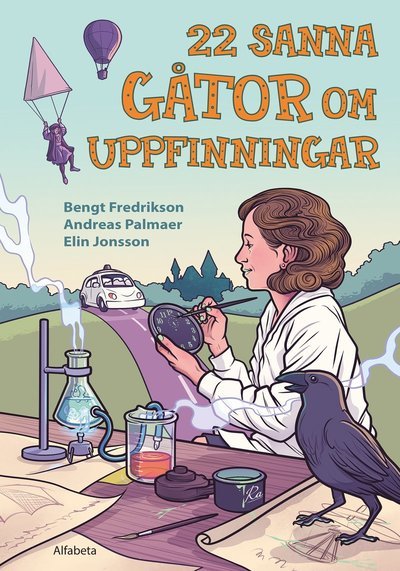 Cover for Andreas Palmaer · 22 sanna gåtor om uppfinningar (Gebundesens Buch) (2019)