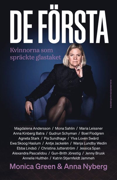 Cover for Anna Nyberg · De första : kvinnorna som spräckte glastaket (Book) (2022)