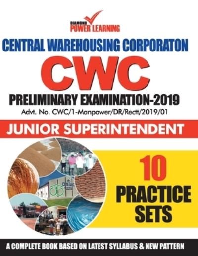 Cover for Diamond Learning Power · Central Warehousing Corporation - Preliminary Examination - Junior Superintendent - 10 PTP (Taschenbuch) (2019)