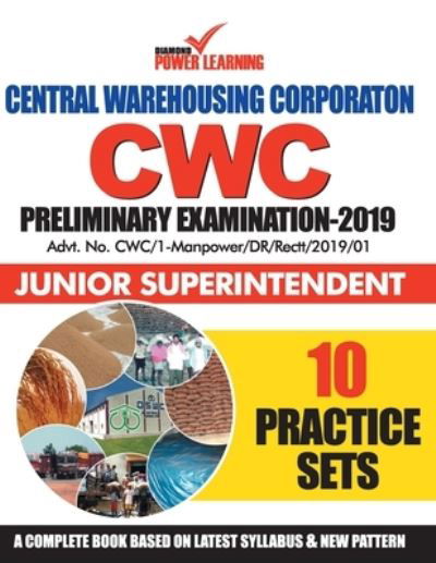 Central Warehousing Corporation - Preliminary Examination - Junior Superintendent - 10 PTP - Diamond Learning Power - Books - Diamond Pocket Books Pvt Ltd - 9789352966677 - 2019