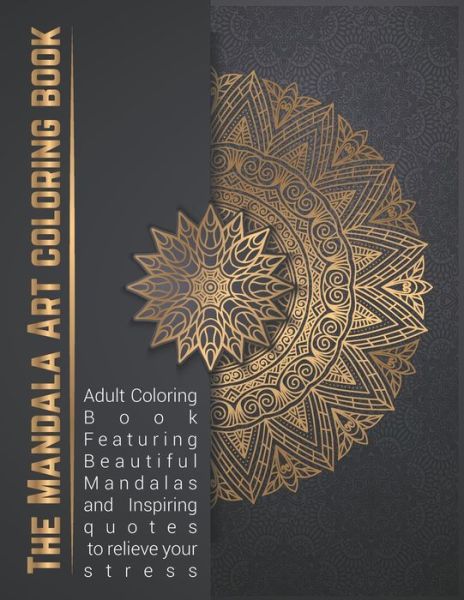 Cover for Manadala Art Publishing Online · The Mandala Art coloring book (Paperback Book) (2020)