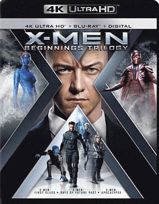 Cover for X-men Beginnings Trilogy (4K UHD Blu-ray) (2019)